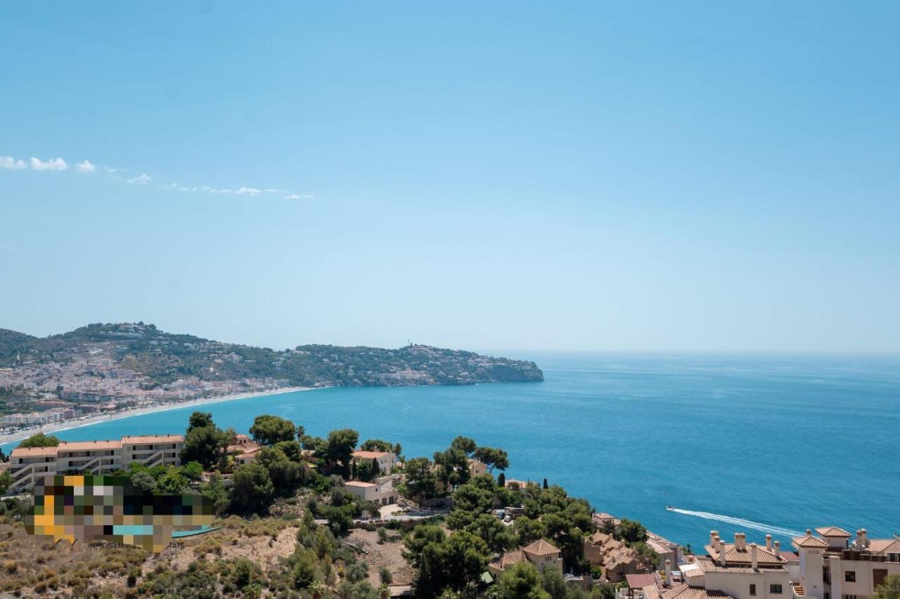 Vista Bahia Con Piscinas, Parking Y Terraza Apartment La Herradura  Ngoại thất bức ảnh